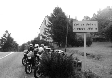 Col de Puhberg. Satte 350 Meter Gipelhöhe!