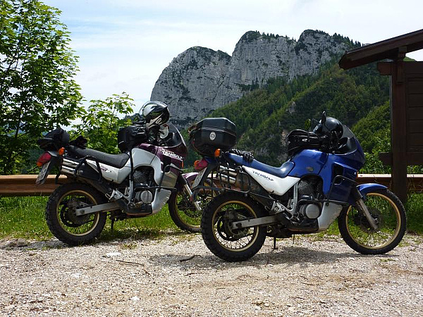 Transalps vor Alpen